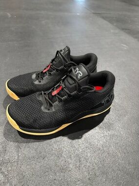 TYR Men’s Black Sneakers with Gold Trim